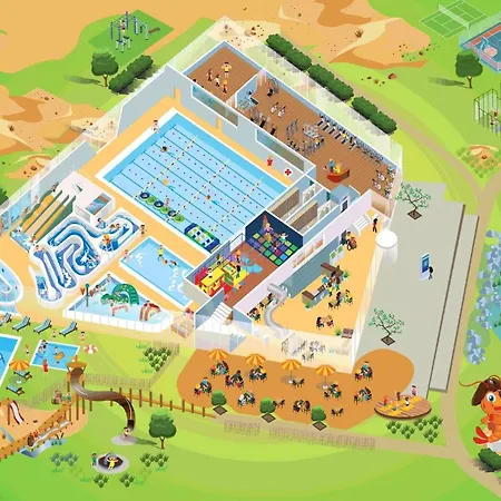 Chalet Stacaravan Jungle Kids Nr 425 Nieuw Prikkelarm Autismevriendelijk