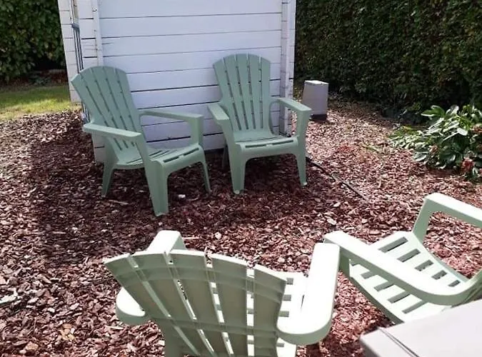 Luxueuze Stacaravan In Met Eigen Terras En Tuintje Chalet