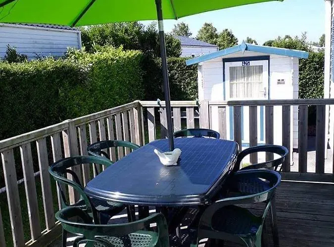 Luxueuze Stacaravan In Met Eigen Terras En Tuintje Chalet *